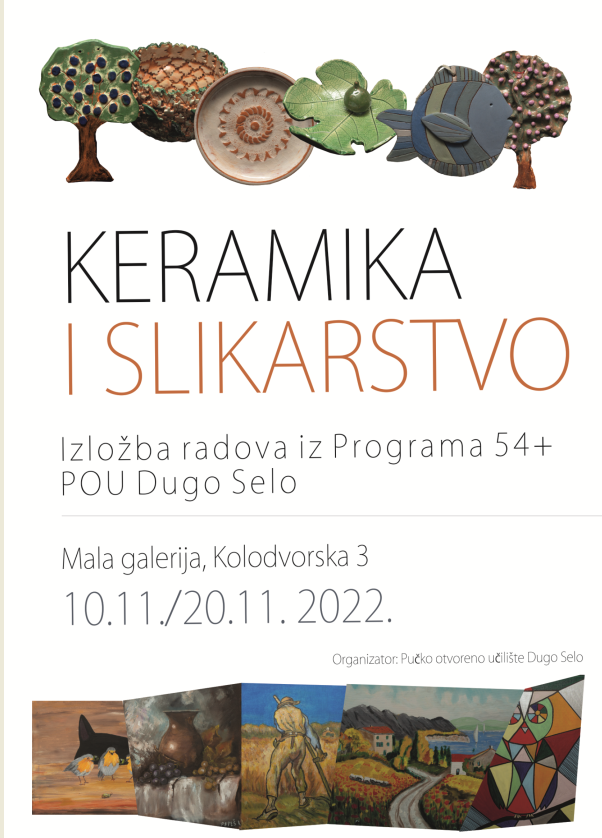 Izložba keramičkih radova i slika