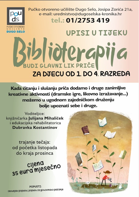 Biblioterapija - BUDI GLAVNI LIK PRIČE