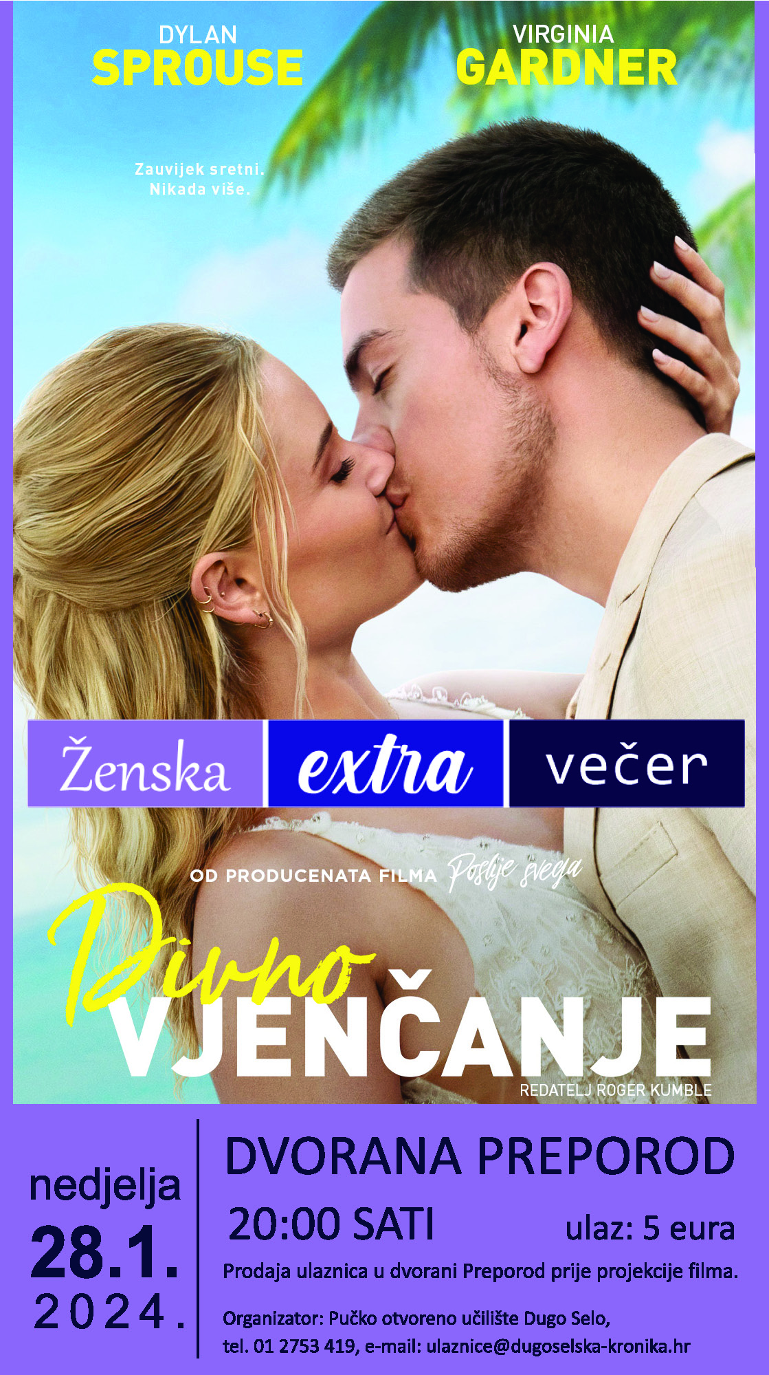 Film DIVNO VJENČANJE - Ženska extra večer 