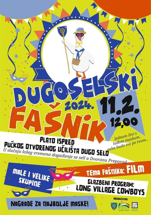 Još malo do Dugoselskog fašnika 11.veljače