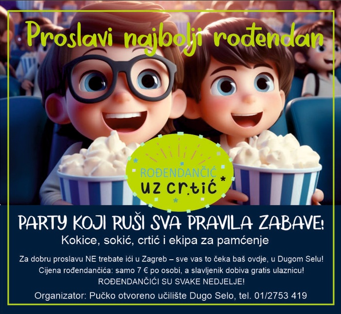 Proslavi najbolji rođendan uz omiljeni crtić